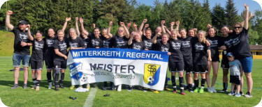 Mit 43 Punkten steigt die Damenmannschaft von der Kreisliga in die Bezirksliga auf!